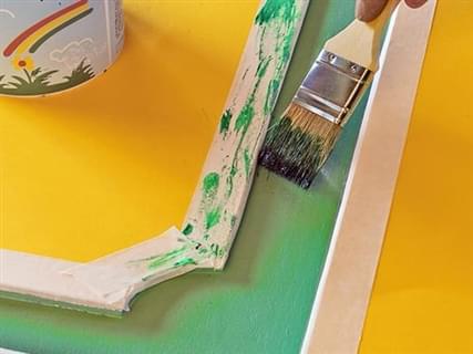 painting with masking tape